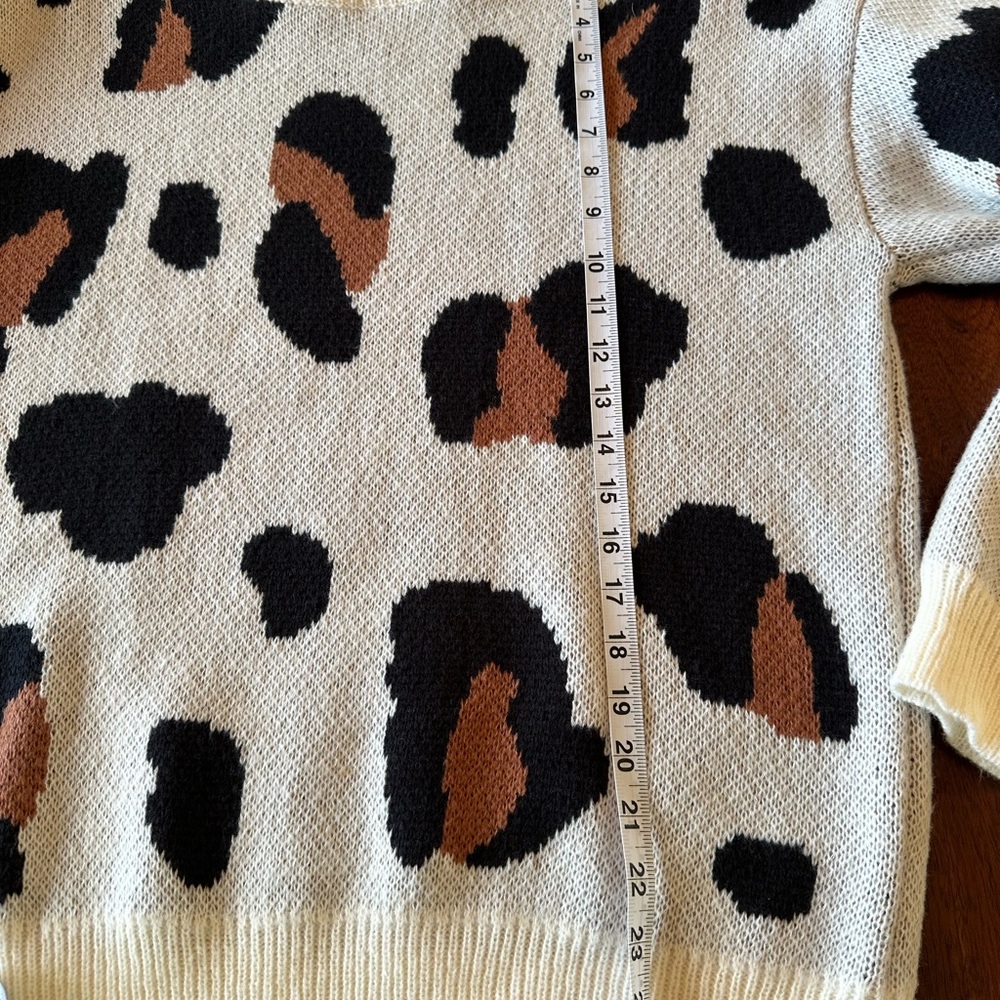 🐆Animal Print Sweater - Picture 7 of 8